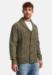 Indicode Sweatjacke INIlterly Dunkelgrün/Khaki/Grün