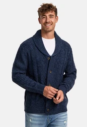Indicode Sweatjacke INIlterly Hellblau/Dunkelblau/Blau