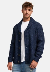 Indicode Sweatjacke INIlterly Hellblau/Dunkelblau/Blau