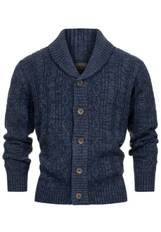 Indicode Sweatjacke INIlterly Hellblau/Dunkelblau/Blau