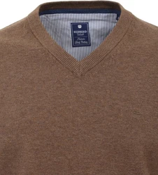 Redmond V-Ausschnitt Pullover Braun/Khaki/Grau/Dunkelbraun/Beige