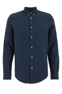 WE Fashion Businesshemd Dunkelblau/Hellblau/Blau WE Fashion Businesshemd Dunkelblau/Hellblau/Blau