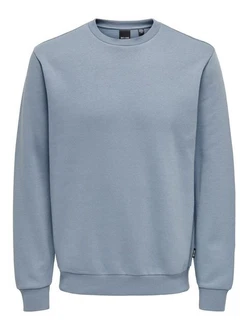 Only & Sons Sweatshirt 'Ceres' rauchblau Only & Sons Sweatshirt 'Ceres' rauchblau