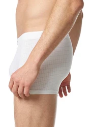 Bruno Banani Retro Pants Grau/Creme/Weiß