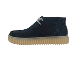 Clarks Torhill Hi Herren Sneaker Blau/Dunkelblau/Hellblau