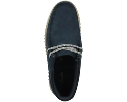 Clarks Torhill Hi Herren Sneaker Blau/Dunkelblau/Hellblau