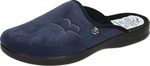 Fly Flot Hausschuhe aus Textil Blau/Dunkelblau/Hellblau/Fliederfarben