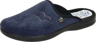 Fly Flot Hausschuhe aus Textil Blau/Dunkelblau/Hellblau/Fliederfarben
