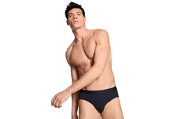 CALIDA Herren Slip 6er Pack Natural Benefit Dunkelblau