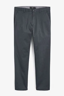 Next Chinohose Slim Fit Chinoshose (1) Dunkelgrau/Dunkelblau/Grau/Blau/Hellgrau