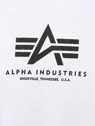 Alpha Industries T-Shirt Basic T ML schwarz/weiß
