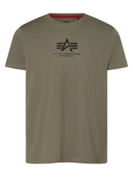 Alpha Industries T-Shirt Basic T ML oliv/schwarz