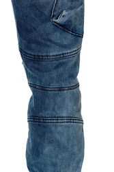 Cipo & Baxx Bikerjeans Freizeit Hose BA-CD523 Blau