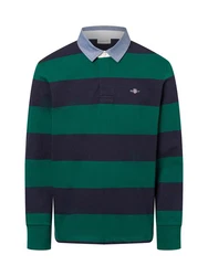 Gant T-Shirt Dunkelgrün/Grün/Blau