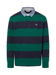 Gant T-Shirt Dunkelgrün/Grün/Blau