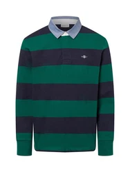 Gant T-Shirt Dunkelgrün/Grün/Blau