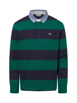 Gant T-Shirt Dunkelgrün/Grün/Blau Gant T-Shirt Dunkelgrün/Grün/Blau
