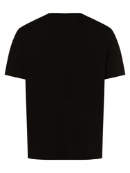 HUGO T-Shirt 'Dulivio' Orange/Schwarz/Rot/Gelb/Beige