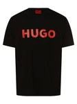 HUGO T-Shirt 'Dulivio' Orange/Schwarz/Rot/Gelb/Beige