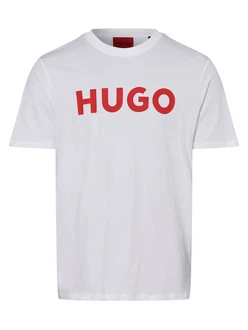 HUGO T-Shirt 'Dulivio' Weiß/Grau/Rosa/Rot/Orange/Gelb/Lila