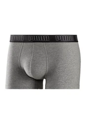 PUMA MEN EVERYDAY TRUNK 2P Dunkelgrau/Grau/Schwarz