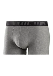 PUMA MEN EVERYDAY TRUNK 2P Dunkelgrau/Grau/Schwarz