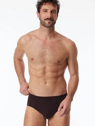 Schiesser Minislip Comfort Fit Dunkelbraun/Lila/Dunkelrot/Bordeaux/Braun