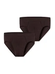 Schiesser Minislip Comfort Fit Dunkelbraun/Khaki/Dunkelrot/Bordeaux/Lila/Braun