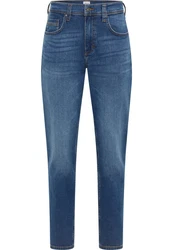 MUSTANG Straight-Jeans Style Washington Straight mit Reißverschluss Dunkelblau/Hellblau/Blau