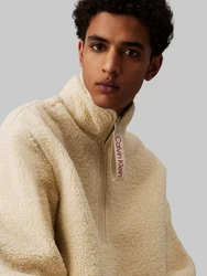 Calvin Klein Jeans Half Zip Sherpa Jacke 