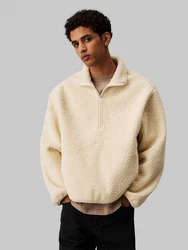 Calvin Klein Jeans Half Zip Sherpa Jacke 