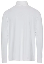 Bruno Banani Rollkragenshirt Weiß/Grau/Creme