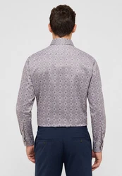 Eterna Langarmhemd MODERN FIT NON IRON Lila