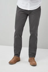 Next Chinohose Slim Fit Chinoshose (1) Khaki/Dunkelgrau/Hellgrau/Grau