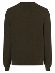 Andrew James Strickpullover Dunkelgrün/Khaki