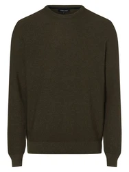 Andrew James Strickpullover Dunkelgrün/Khaki