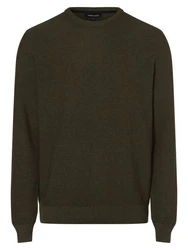 Andrew James Strickpullover Dunkelgrün/Khaki