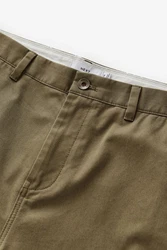 Next Chinohose Straight Fit Khaki/Dunkelgrün