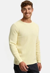 Indicode Strickpullover INPetri Gelb/Gold/Khaki