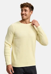 Indicode Strickpullover INPetri Gelb/Gold/Khaki