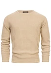 Indicode Strickpullover INPetri Khaki/Beige/Braun/Gold/Gelb