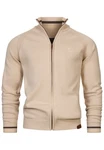 Indicode Strickjacke INArutemia Beige/Khaki/Braun
