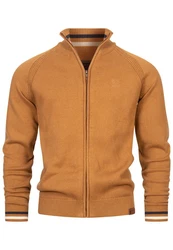 Indicode Strickjacke INArutemia Braun/Orange