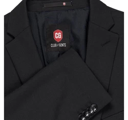 CG Club of Gents Sakko Hellblau/Schwarz/Dunkelblau/Dunkelrot