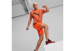 CARE OF BY PUMA Kurzarmshirt Train Fav Heather Cat Tee Herren 