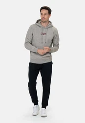 Key Largo Hoodie MSW KLDARK VALLEY Dunkelgrau/Grau/Hellgrau/Braun