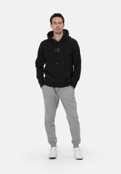 Key Largo Hoodie MSW KLDARK VALLEY Braun/Schwarz/Grau