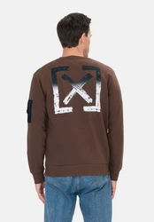 Key Largo Sweatshirt MSW KLELECTION Braun/Bordeaux/Rot/Khaki