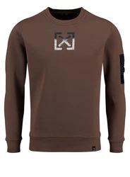 Key Largo Sweatshirt MSW KLELECTION Braun/Bordeaux/Rot/Khaki