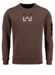 Key Largo Sweatshirt MSW KLELECTION Braun/Bordeaux/Rot/Khaki